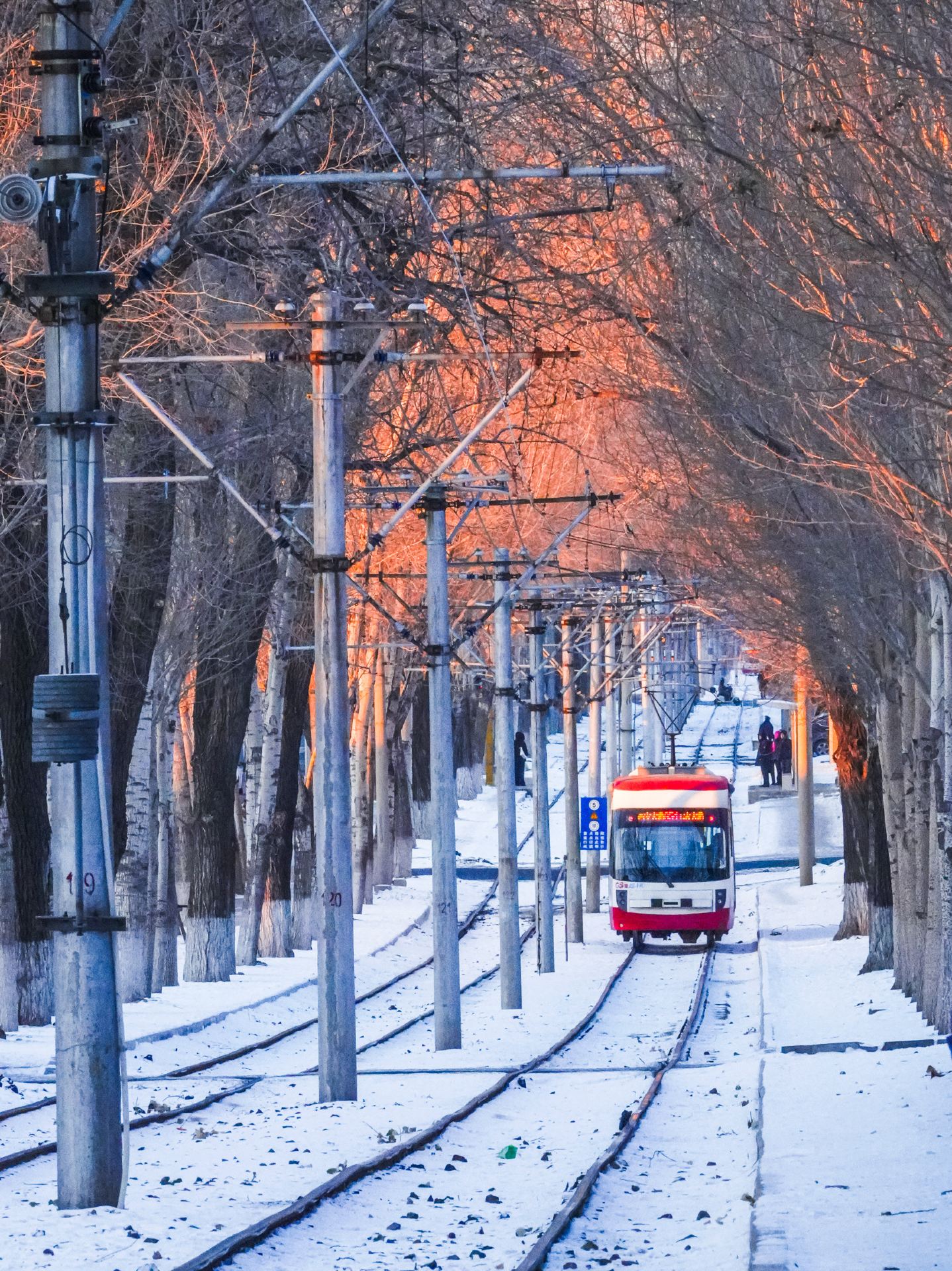 Jangan tanya lagi, ini bukan Hokkaido, ini trem Negeri Salju di Changchun.