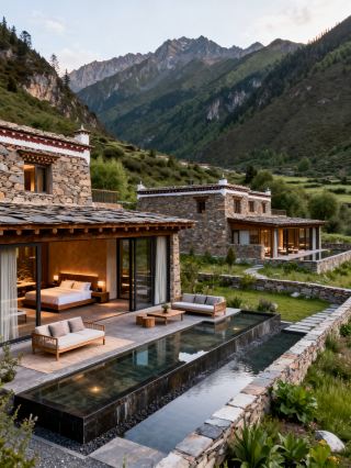 Stay here for a family trip in Western Sichuan, the Cuoka Lake experience is amazing