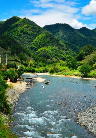 Mountain travel stay photo check-in sincerely recommend Huangshan Qupai homestay