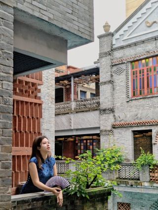 江門絕絕子住進南洋復古小樓做民國大小姐