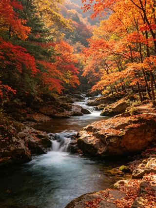 Benxi 3 Days 2 Nights | Capital of Chinese Maple Leaves · An Oil Painting of Northern Autumn