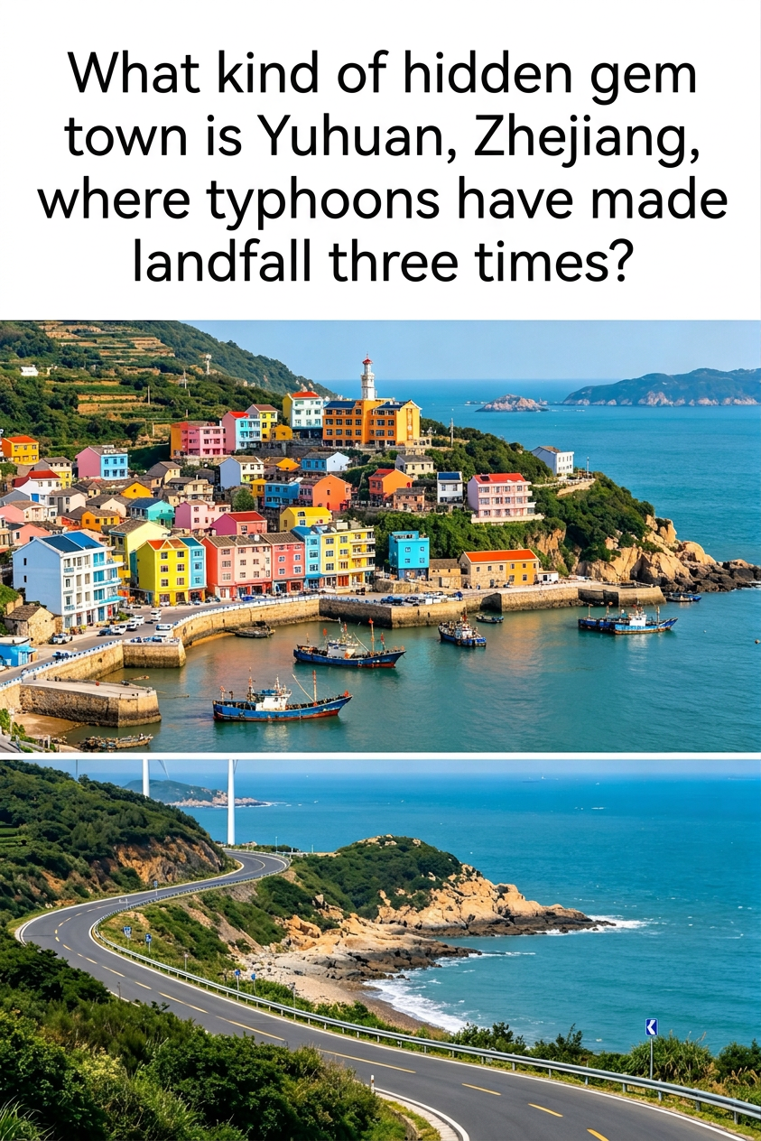 What kind of hidden gem is Yuhuan, visited by typhoons three times?