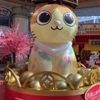 黃阿瑪貓🐱駕到馬鞍山廣場🤣古裝同你過新年