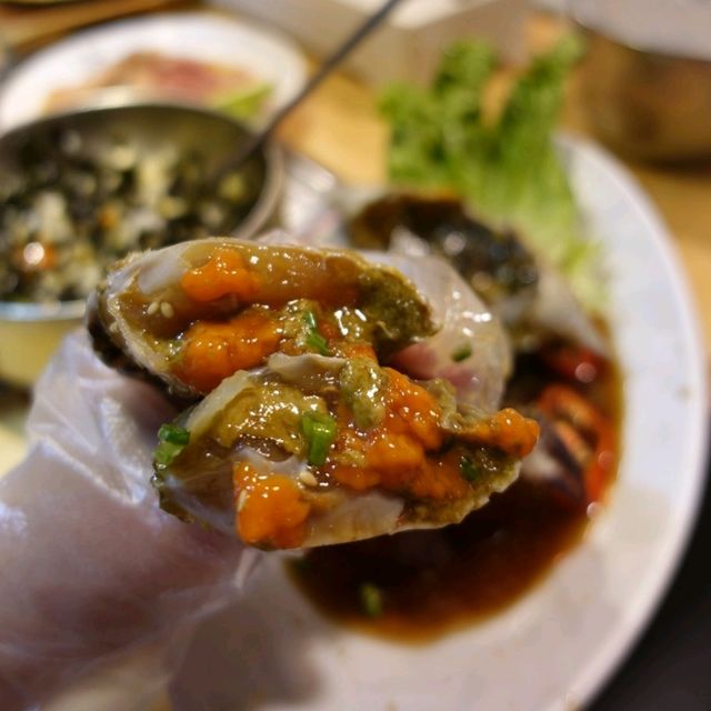 🦀再嚐醬油蟹😋
