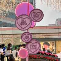 葵芳新都會廣場情人節佈置+摘士多啤梨活動