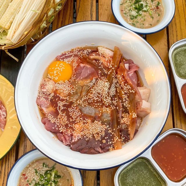 🔥หมูกระทะฟีลแคมป์ปิ้ง