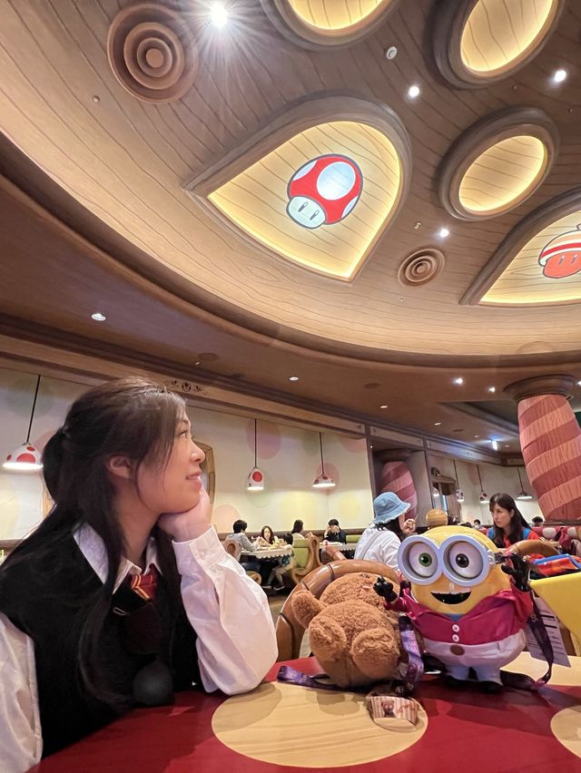 日本大阪USJ必去奇諾比奧咖啡店-USJ Mario 裏面間Cafe一定要去