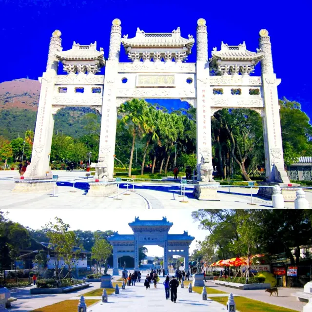 Po Lin Monastery in HK's Lush Mountains