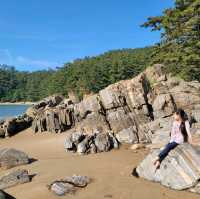 고즈넉한 여유로움을 즐길 수 있는 태안 구름포 해수욕장🏖