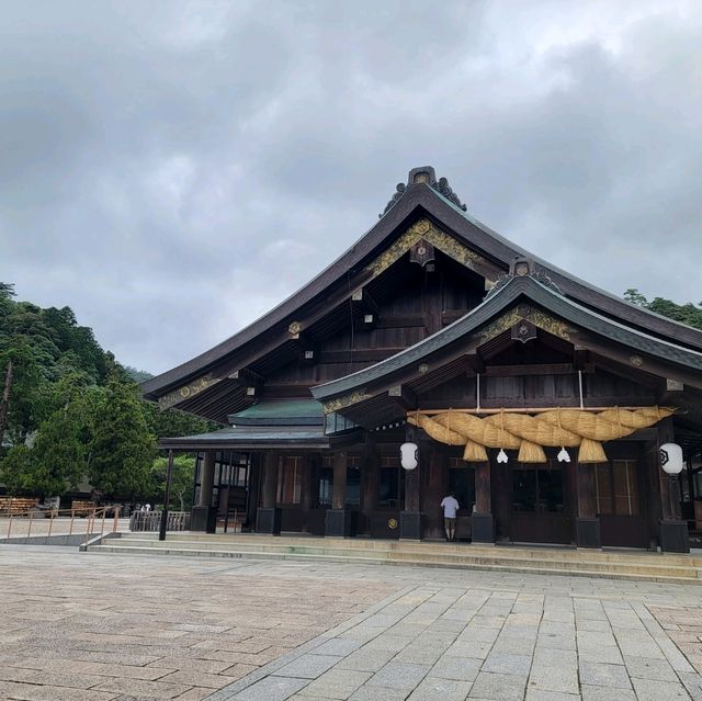 日本神道教最神社的地方之一「出雲大社」