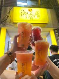 【台湾_嘉義】文化路觀光夜市にある大人気ドリンクスタンド