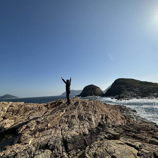 香港美麗的海岸線-鶴咀自然保護區