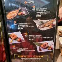 Free Flow Salad Bar With Mains