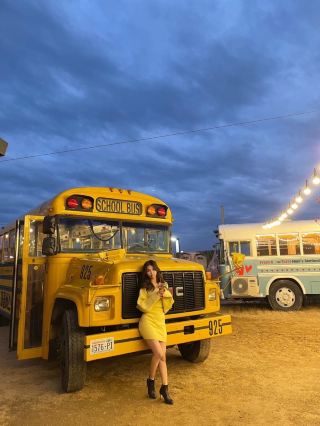 방탄 벽화있는 버스 ‘무녀2구 마을버스 정류장‘🚌🚍