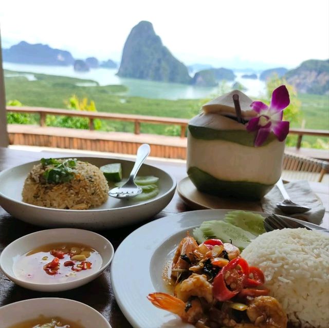 Bay View Cafe เสม็ดนางชี พังงา ⛰️