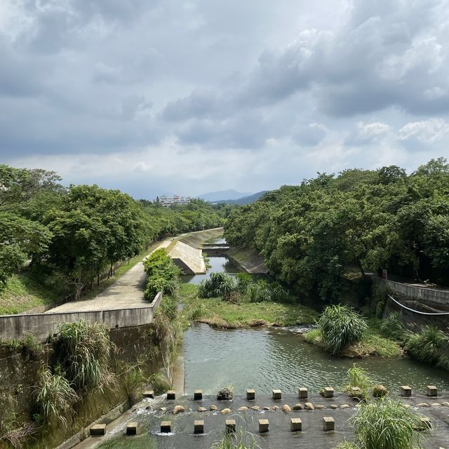 牛欄河步道 🐕 在關西