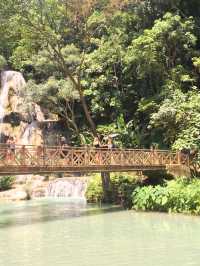 Stunning Waterfall at Laos 🇱🇦 