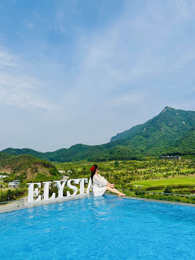 한국의 스위스라 불리는 내장산을 품은 프라이빗 리조트💙✨