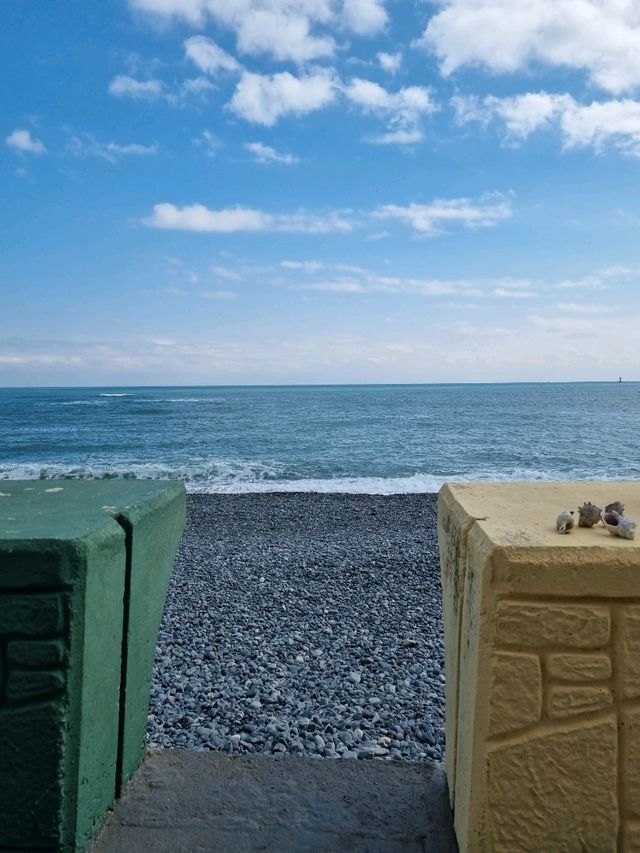 울산 '주전몽돌해변'