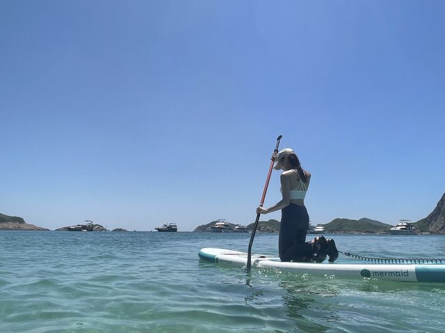 西貢天堂《白臘灣》水清沙幼沙灘🏝️🩵