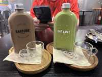 食在大角咀．Easy Joe．首創特濃宇治抹茶白朱古力奶