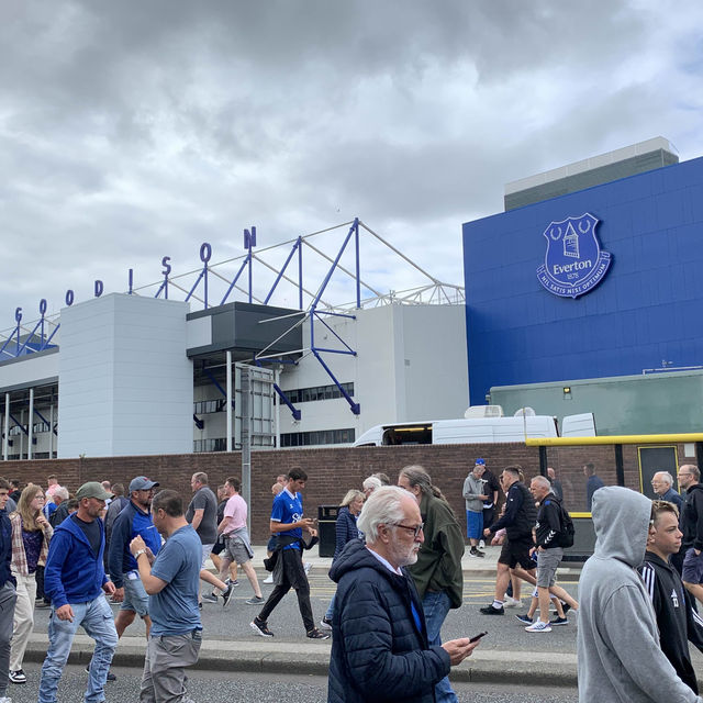 Goodison Park, spiritual home of Everton FC