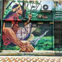 Kuala Selangor Street Art exploration!