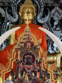 เที่ยวโบสถ์ไม้สักทองฝังมุกทรงสำเภา ณ วัดศรัทธาธรรม