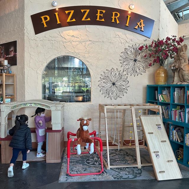 科學園超靚景觀親子餐廳👨‍👩‍👧🍴食意大利菜