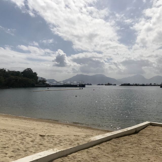 Castle Peak beach in Tuenmun