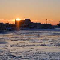 【北海道】世界三大夕日！幣舞橋からの釧路の夕日
