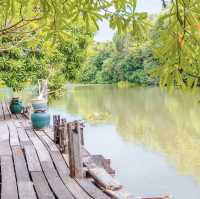 จิบกาแฟ ชมเรือนไทย ” บ้านสวนกาแฟนสด มีนบุรี”