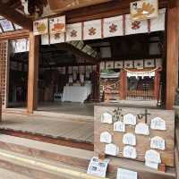奈良郡山古老的八幡神社