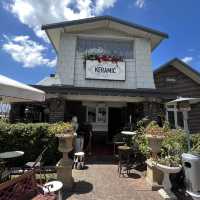 If you love antiques, come and dine here