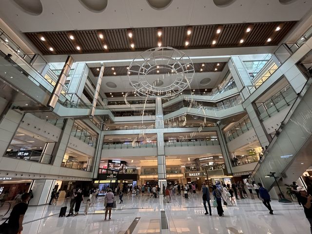 New Town Plaza, a complete plaza in Sha Tin area 