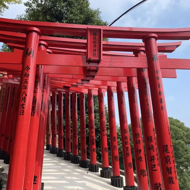 有電梯搭的𧙗德稻荷神社