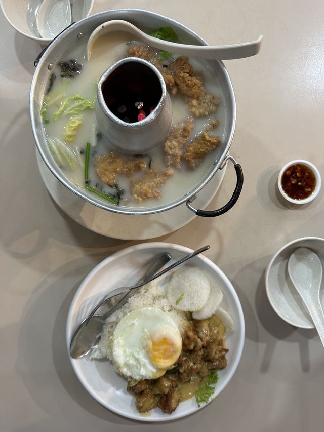 Cheap delicious salted egg yolk rice!🍚🍗✨