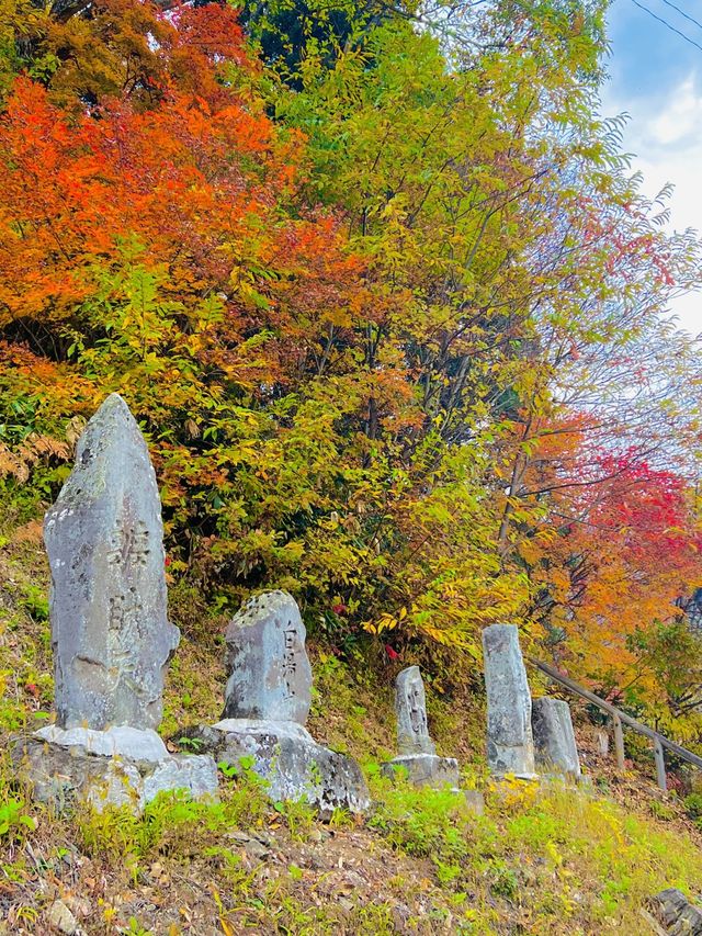 Ouchi-juku Village in Autumn 