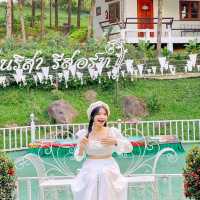 ที่พักเขาค้อ สไตล์บ้านสวนอังกฤษสุดวินเทจ ราคาหลักร้อย💐🏠