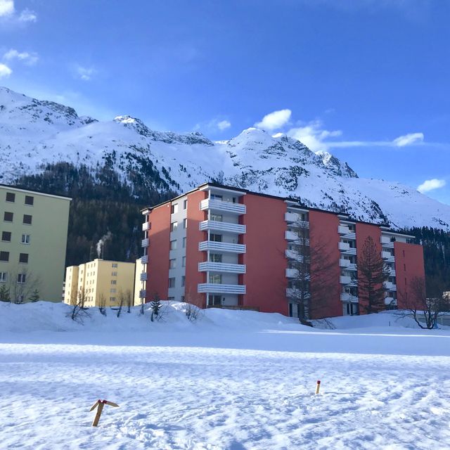 St. Moritz: The heart of the Swiss Alps.