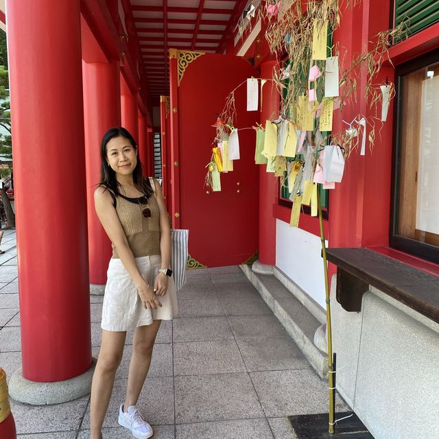 🇯🇵日本｜就像龍宮殿的朱紅色「赤間神宮」