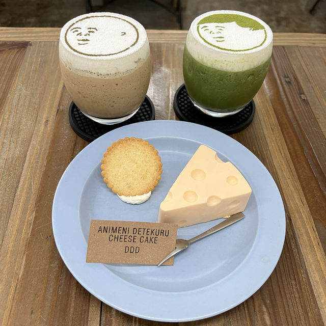 アニメにでてくるチーズケーキ🧀