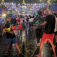 Our first Songkran...