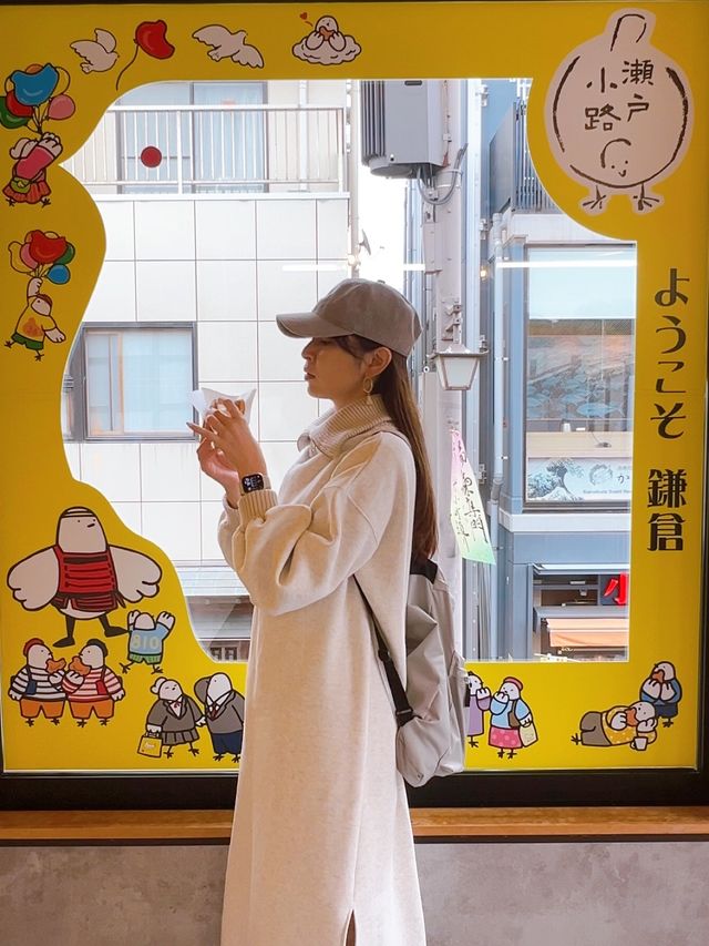 鳩の鏡が超可愛い！鳩サブレーのワッフル屋さん？！知ってる？🩷