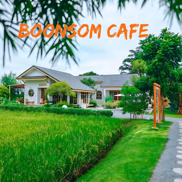 🥮 BoonSom Cafe  โฮมคาเฟ่สุดน่ารักสไตล์มินิมอล