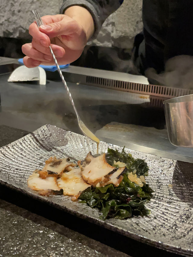 上環｜巨型澳洲鮑魚∙海鮮牛肉鐵板燒盛宴