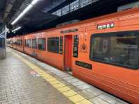 福岡県。福岡市『博多駅』から北九州市『門司港駅』を結ぶ『特急きらめき』