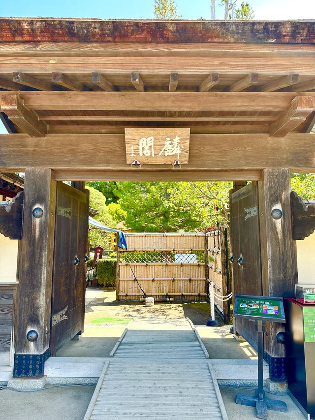 〜福島県〜お城の中で絶景お抹茶🍵茶室麒麟
