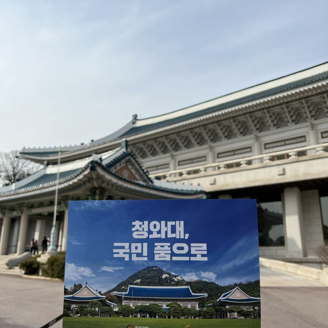 청와대 국민품으로! 청와대 개방 예약 후 방문