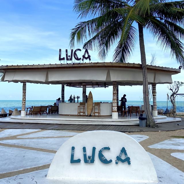 คาเฟ่เปิดใหม่ริมทะเล LUCA CAFE 🌊